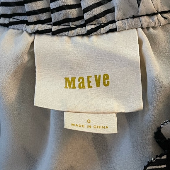 Anthropologie Maeve 2 Channeled Dot Casual Maxi Dress - Picture 4 of 7